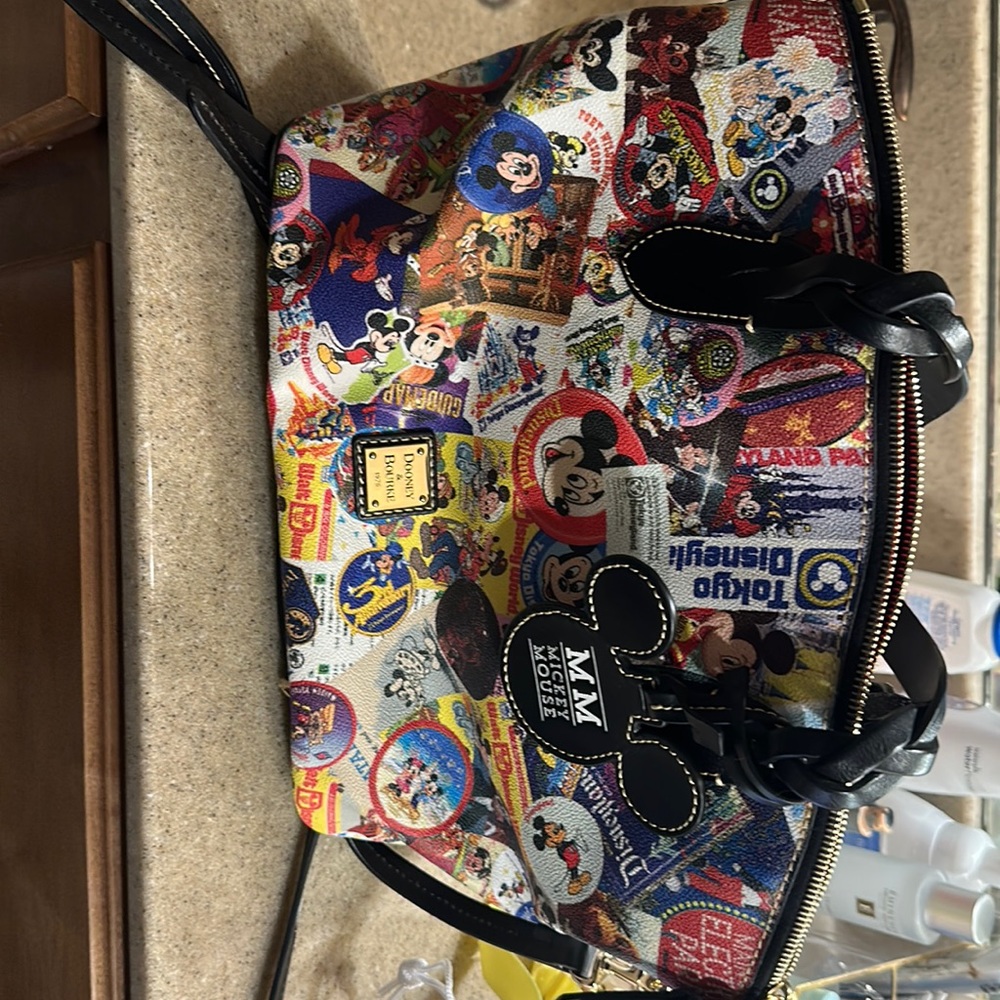 Dooney and Burke Mickey anniversary satchel